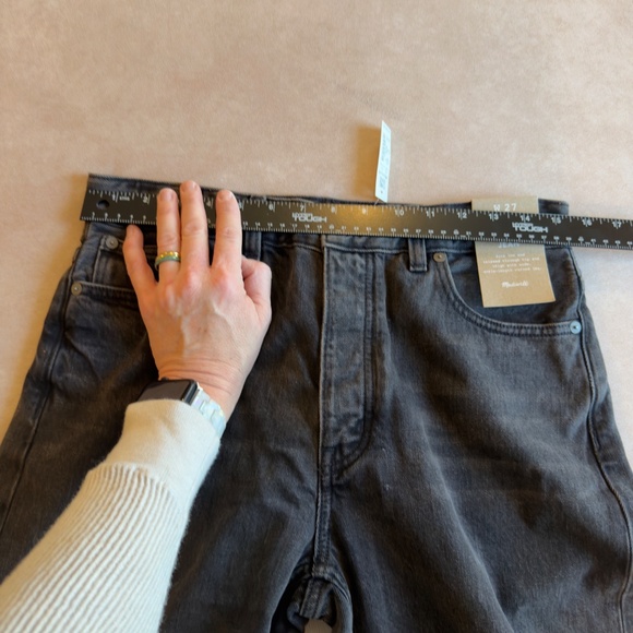 Madewell The Darted Barrel-Leg Jean • size 27 • NWT • NR525 - Picture 8 of 11